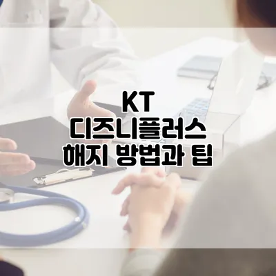 KT 디즈니플러스 해지 방법과 팁